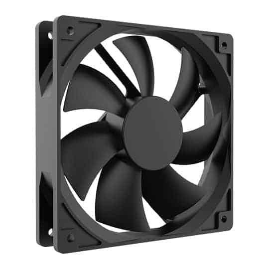 Akasa 120mm Smart Strong Airflow PWM Fan Black